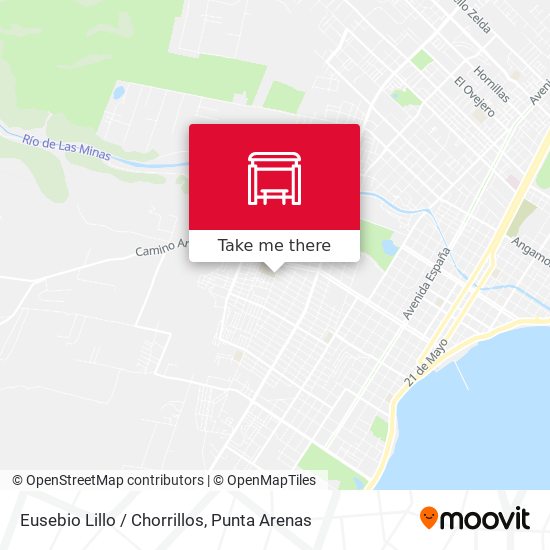 Mapa de Eusebio Lillo / Chorrillos
