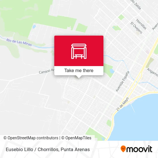 Mapa de Eusebio Lillo / Chorrillos
