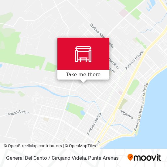 General Del Canto / Cirujano Videla map