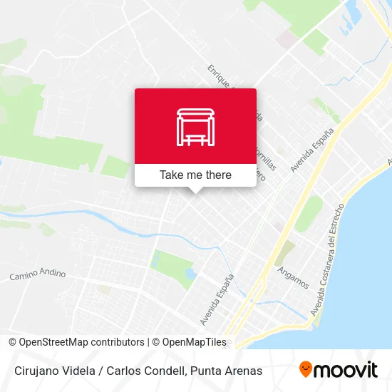 Mapa de Cirujano Videla / Carlos Condell