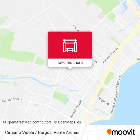 Mapa de Cirujano Videla / Burgos