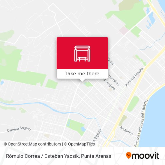 Rómulo Correa / Esteban Yacsik map
