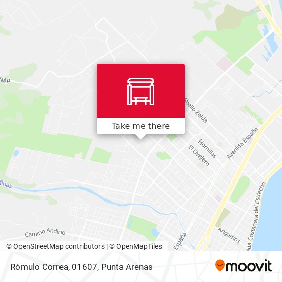 Rómulo Correa, 01607 map