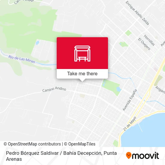 Mapa de Pedro Bórquez Saldivar / Bahía Decepción