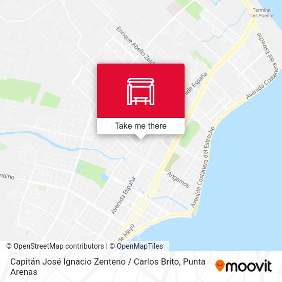 Mapa de Capitán José Ignacio Zenteno / Carlos Brito