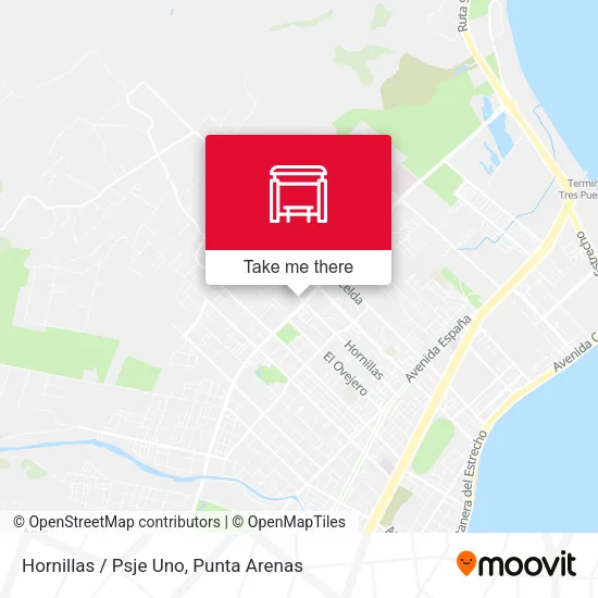 Mapa de Hornillas / Psje Uno