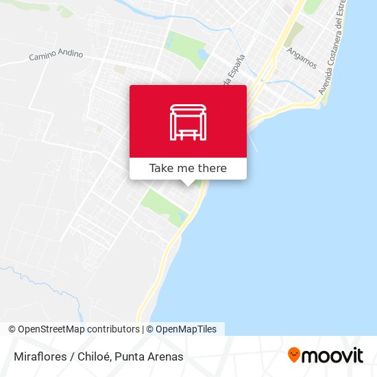 Miraflores / Chiloé map