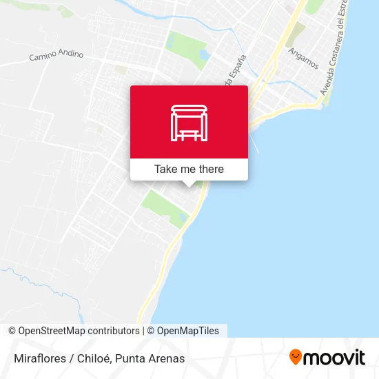 Mapa de Miraflores / Chiloé
