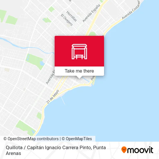 Mapa de Quillota / Capitán Ignacio Carrera Pinto