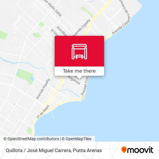 Mapa de Quillota / José Miguel Carrera