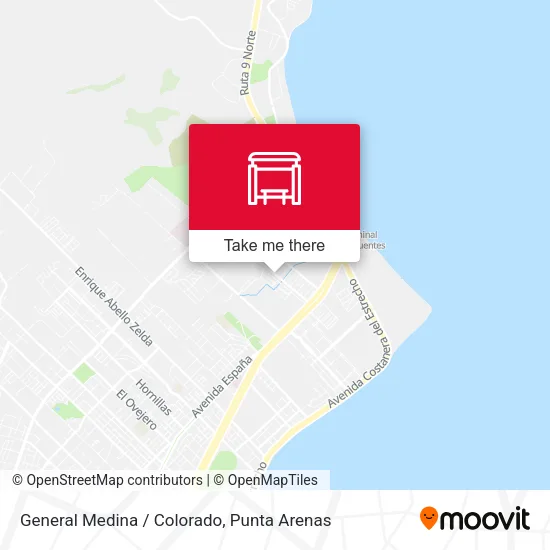 Mapa de General Medina /  Colorado