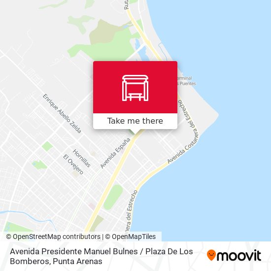 Mapa de Avenida Presidente Manuel Bulnes / Plaza De Los Bomberos