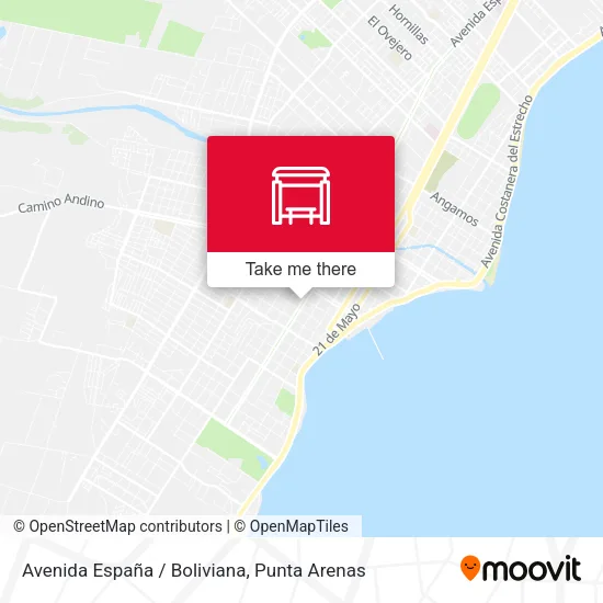 Mapa de Avenida España / Boliviana
