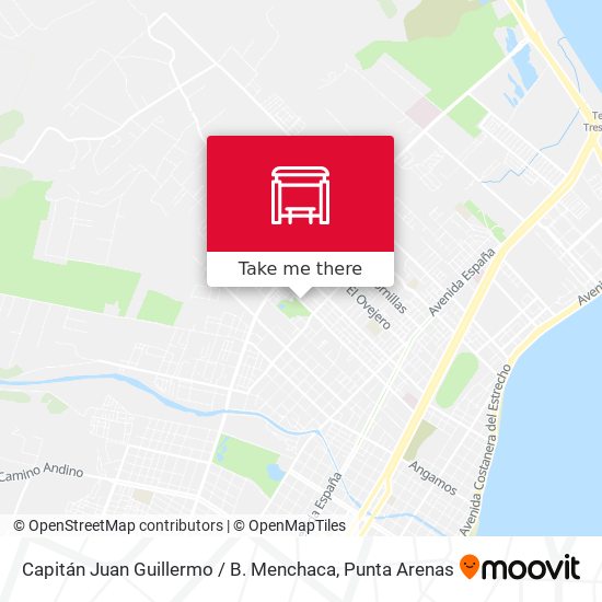 Capitán Juan Guillermo / B. Menchaca map