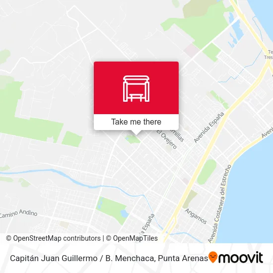 Mapa de Capitán Juan Guillermo / B. Menchaca