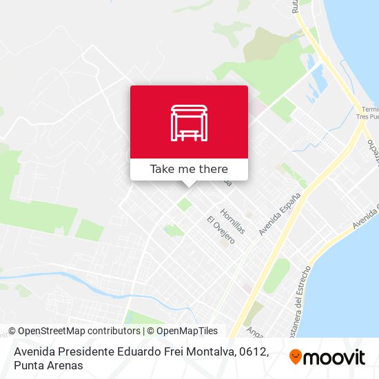 Mapa de Avenida Presidente Eduardo Frei Montalva, 0612