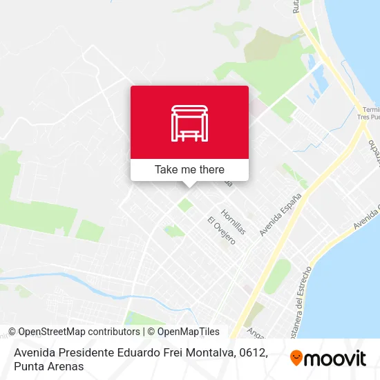 Mapa de Avenida Presidente Eduardo Frei Montalva, 0612