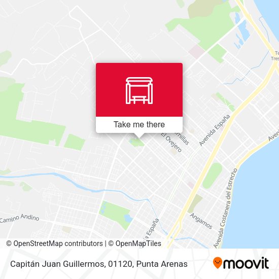 Mapa de Capitán Juan Guillermos, 01120