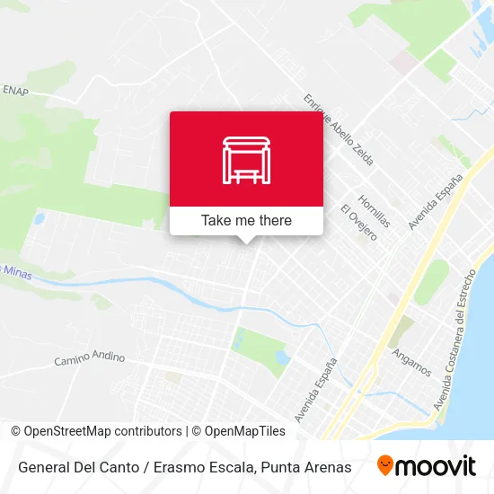 Mapa de General Del Canto / Erasmo Escala