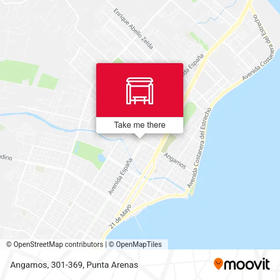 Angamos, 301-369 map