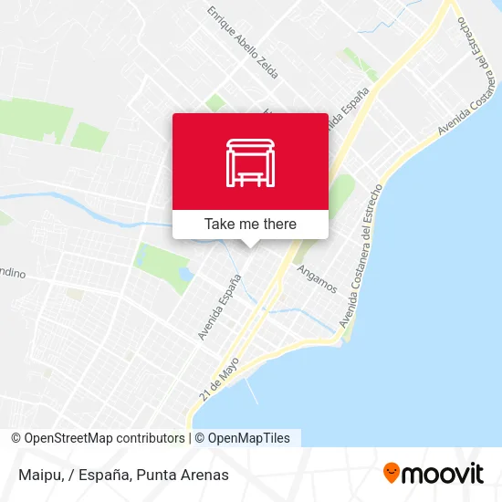 Mapa de Maipu, / España