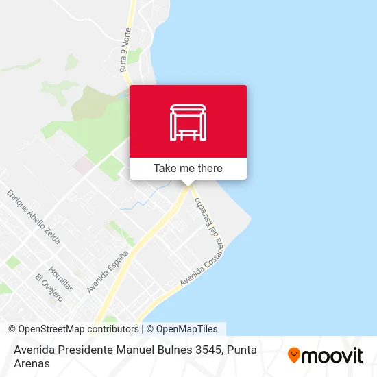 Avenida Presidente Manuel Bulnes 3545 map