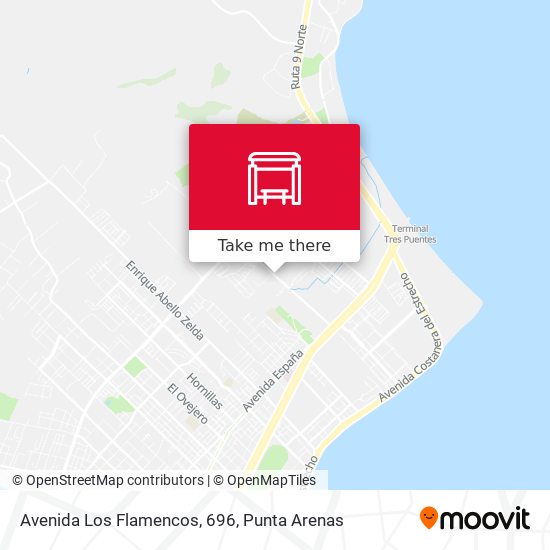 Avenida Los Flamencos, 696 map