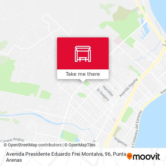 Avenida Presidente Eduardo Frei Montalva, 96 map