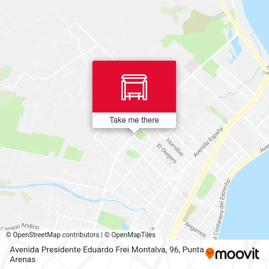 Mapa de Avenida Presidente Eduardo Frei Montalva, 96