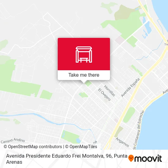 Mapa de Avenida Presidente Eduardo Frei Montalva, 96
