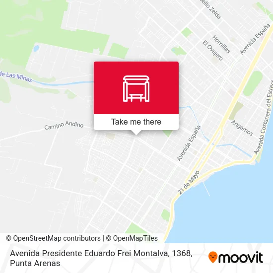 Mapa de Avenida Presidente Eduardo Frei Montalva, 1368