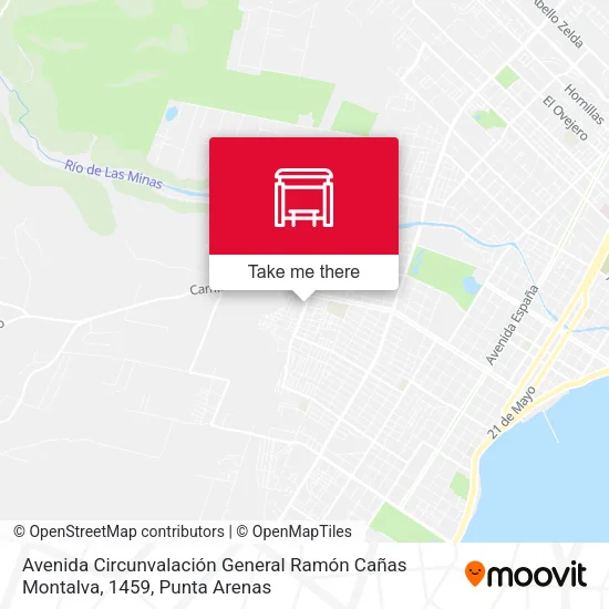 Mapa de Avenida Circunvalación General Ramón Cañas Montalva, 1459