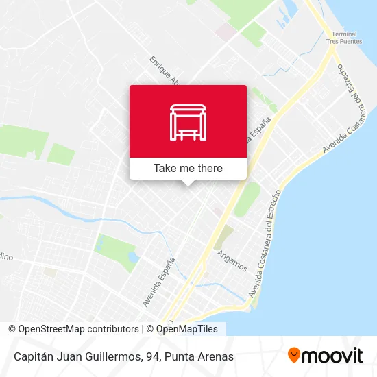 Mapa de Capitán Juan Guillermos, 94