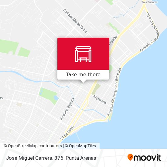 José Miguel Carrera, 376 map