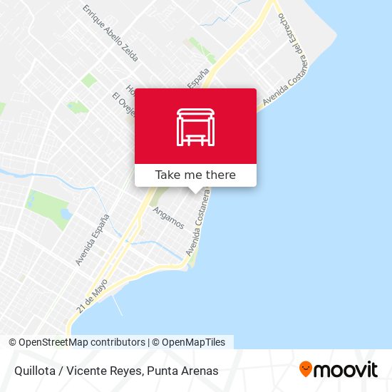 Quillota / Vicente Reyes map