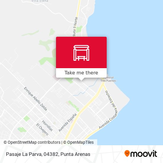Mapa de Pasaje La Parva, 04382