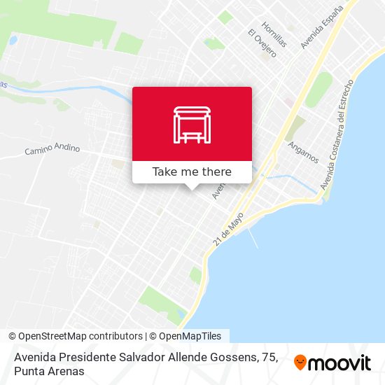 Avenida Presidente Salvador Allende Gossens, 75 map