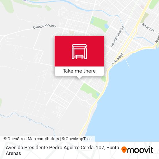 Avenida Presidente Pedro Aguirre Cerda, 107 map