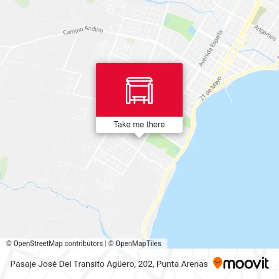 Mapa de Pasaje José Del Transito Agüero, 202