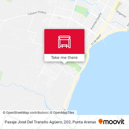 Mapa de Pasaje José Del Transito Agüero, 202