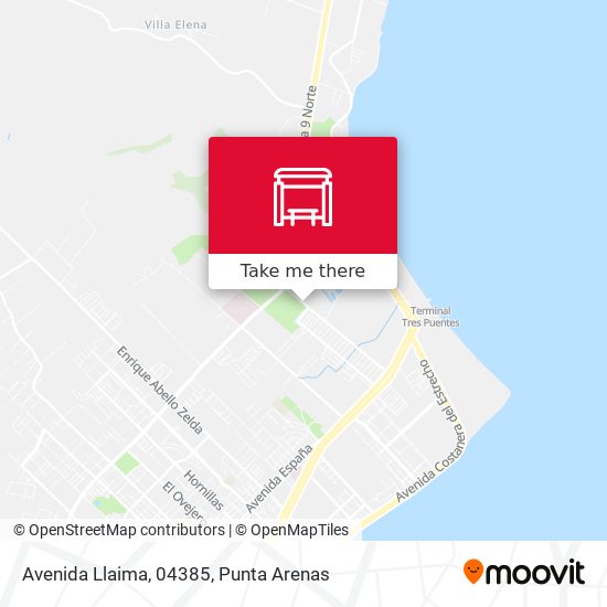 Mapa de Avenida Llaima, 04385