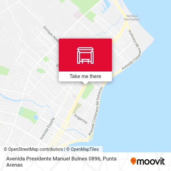 Avenida Presidente Manuel Bulnes 0896 map