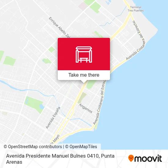 Avenida Presidente Manuel Bulnes 0410 map