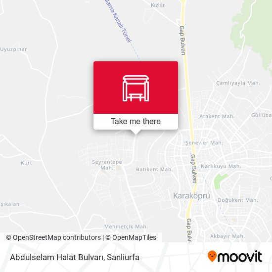 Abdulselam Halat Bulvarı map
