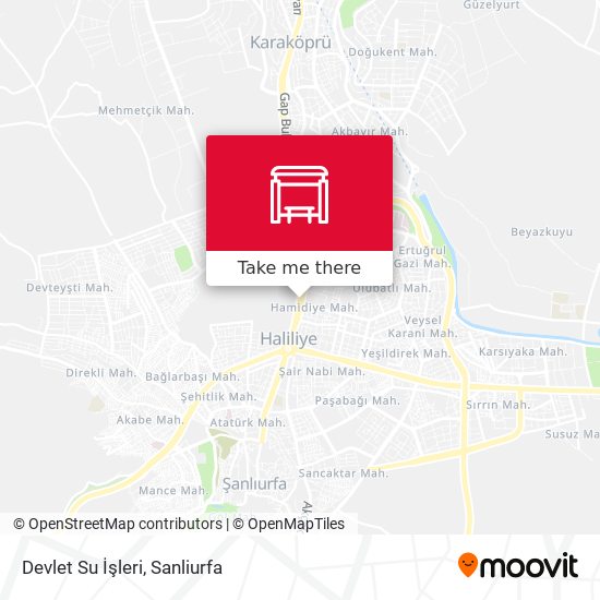 Devlet Su İşleri map