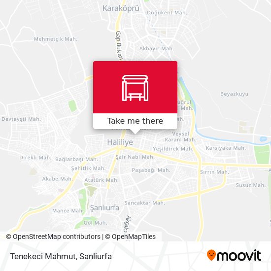 Tenekeci Mahmut map