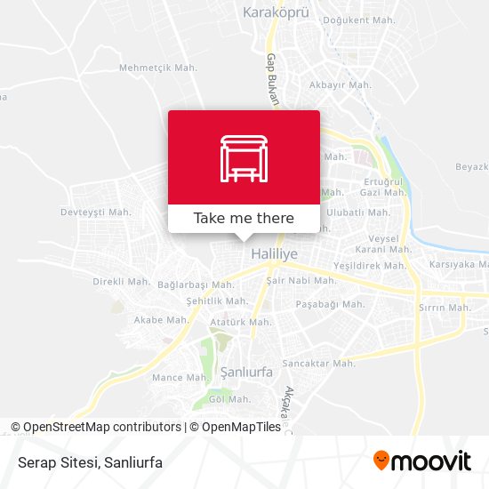 Serap Sitesi map
