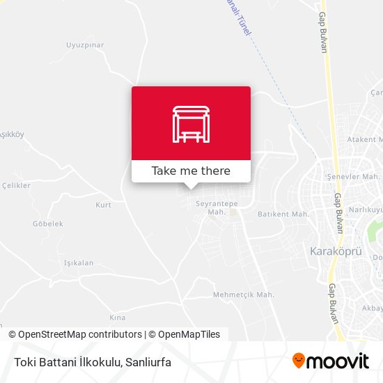 Toki Battani İlkokulu map
