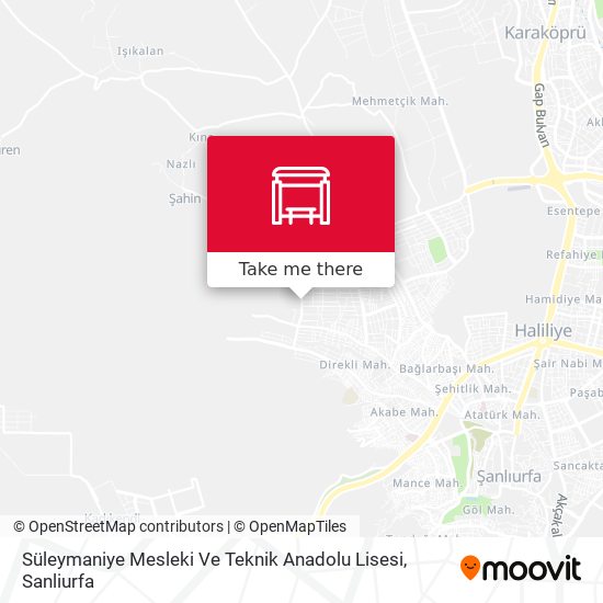 Süleymaniye Mesleki Ve Teknik Anadolu Lisesi map