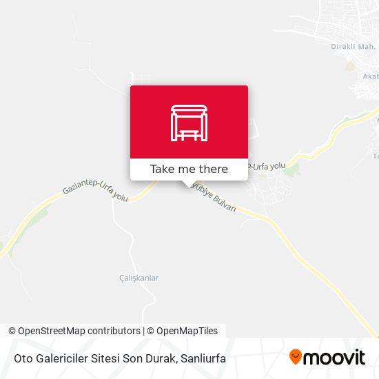 Oto Galericiler Sitesi Son Durak map